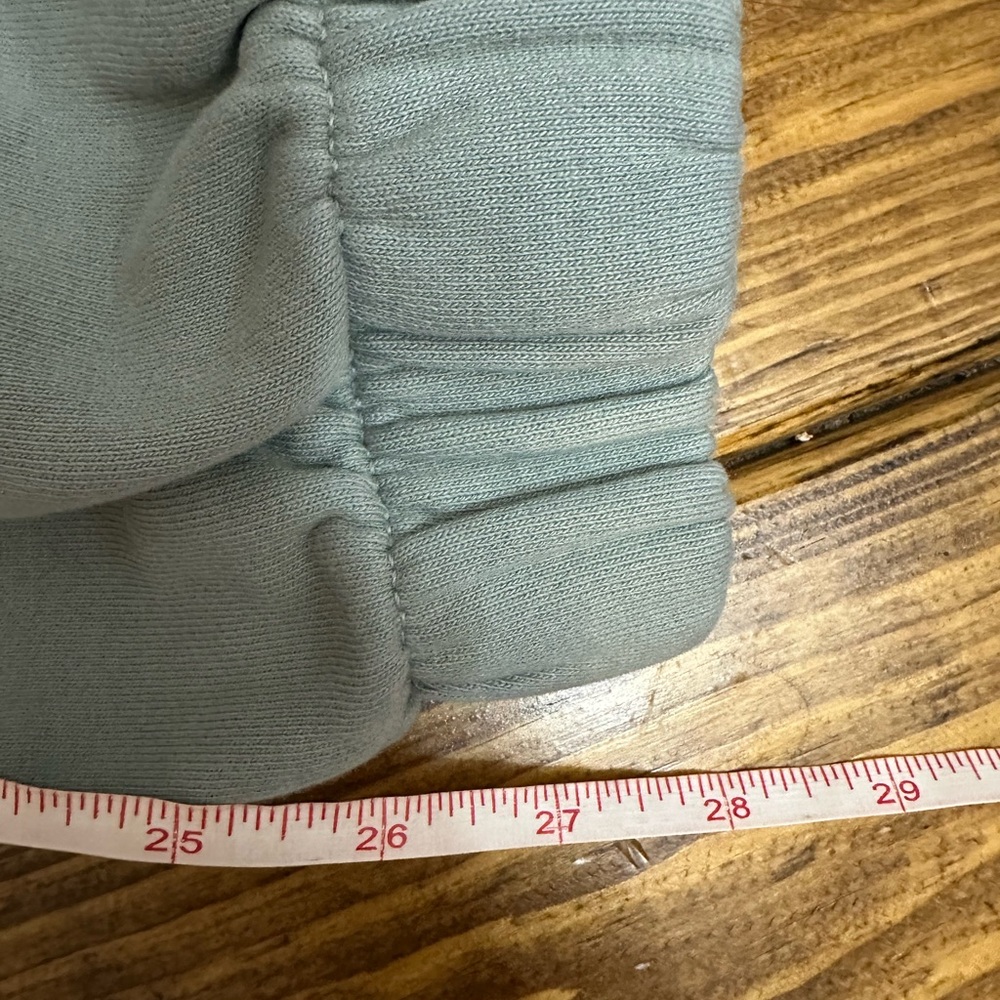 John Galt Sweatpants Womens S/M Sage Green Brandy Melville Jogger Pockets - Picture 7 of 7